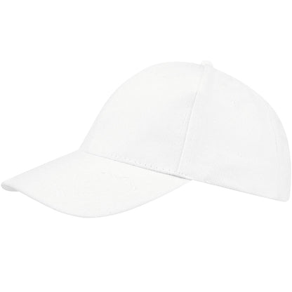 White - Lifestyle - SOLS Unisex Buffalo 6 Panel Baseball Cap