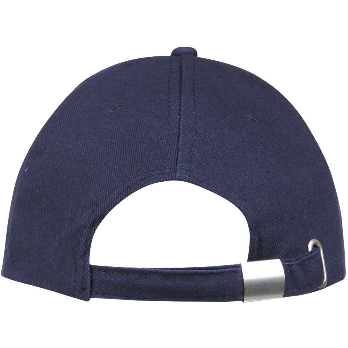 French Navy-Neon Orange - Back - SOLS Unisex Buffalo 6 Panel Baseball Cap