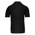 Black - Back - Proact Childrens-Kids Surf T-Shirt