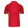 Sporty Red - Back - Proact Childrens-Kids Surf T-Shirt