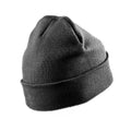 Grey - Back - Result Adults Unisex Double Knit Thinsulate Printers Beanie
