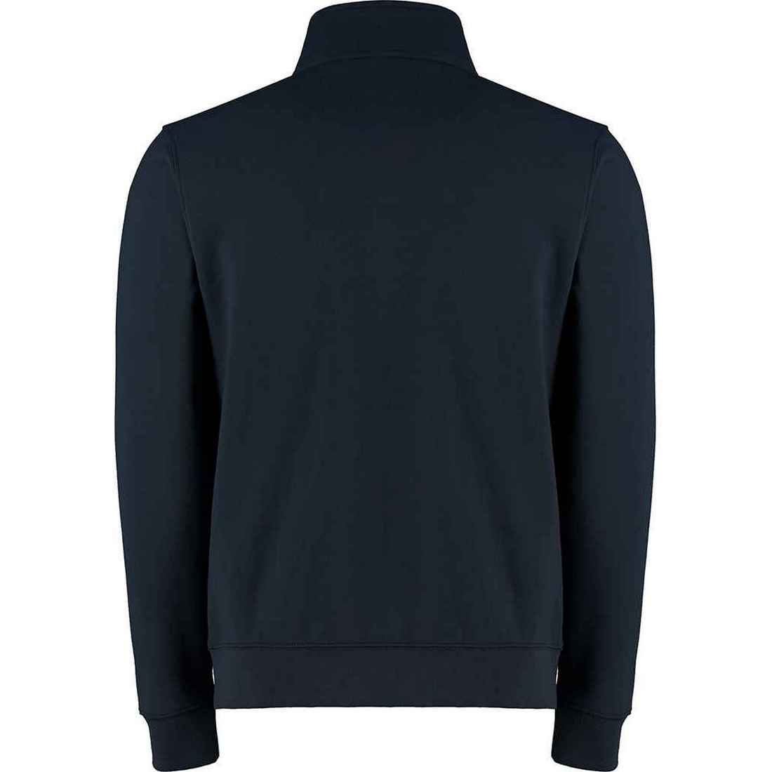 Black - Back - Kustom Adults Unisex Kit Sweat Jacket