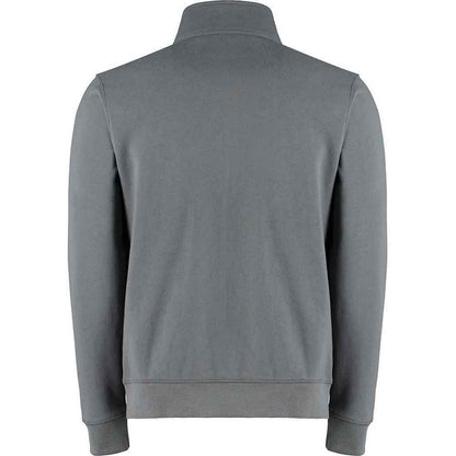 Dark Grey - Back - Kustom Adults Unisex Kit Sweat Jacket