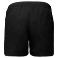 Black - Back - Proact Adults Unisex Swimming Shorts