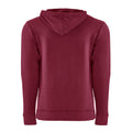 Maroon - Back - Next Level Adults Unisex Fleece Pullover Hoodie