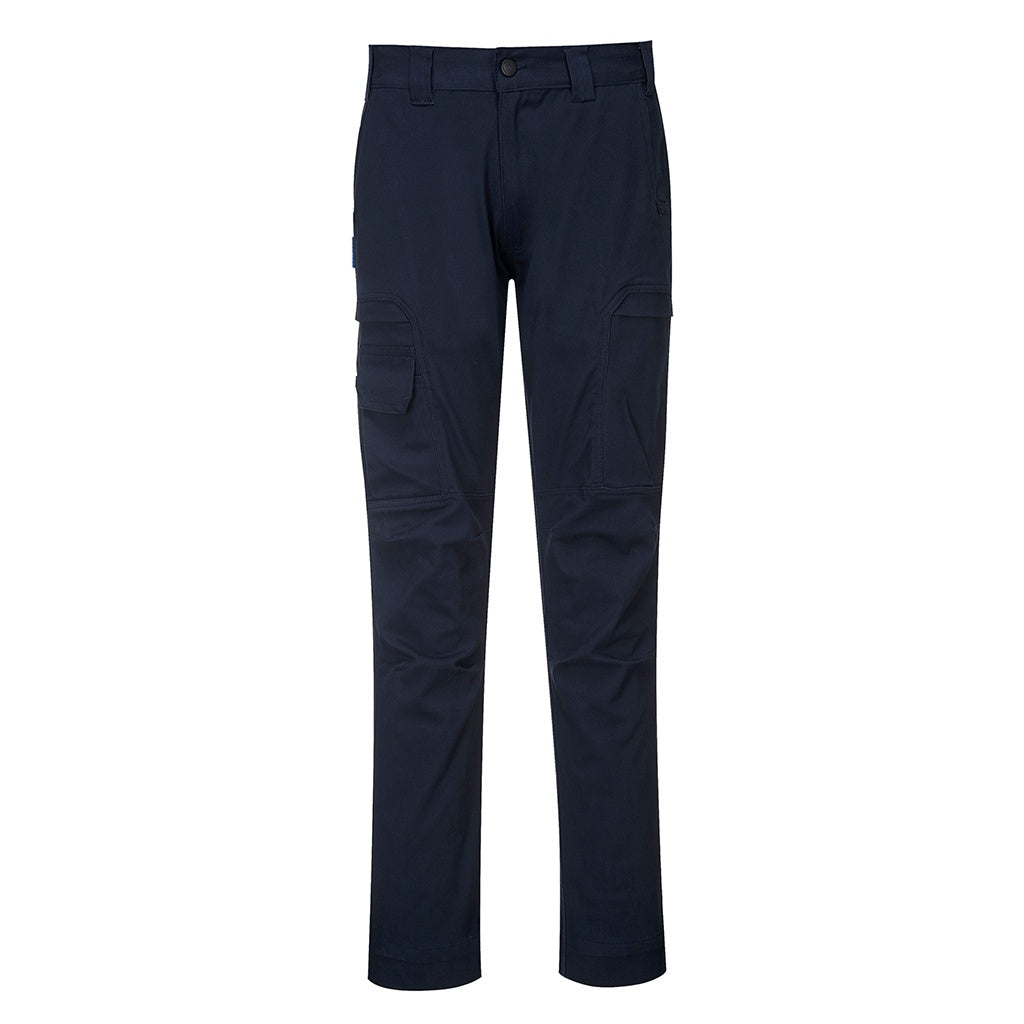 Dark Navy - Front - Portwest Adults Unisex KX3 Cargo Trousers