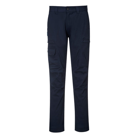 Dark Navy - Front - Portwest Adults Unisex KX3 Cargo Trousers