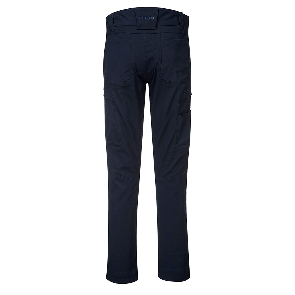 Dark Navy - Back - Portwest Adults Unisex KX3 Cargo Trousers
