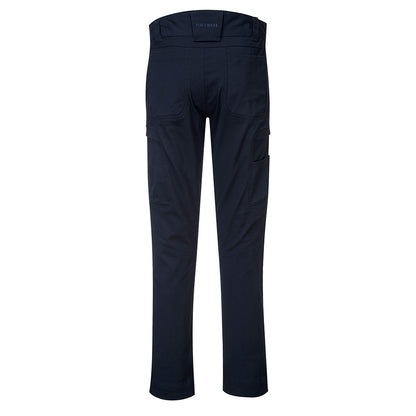 Dark Navy - Back - Portwest Adults Unisex KX3 Cargo Trousers
