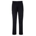 Black - Front - Portwest Adults Unisex KX3 Cargo Trousers