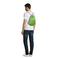 Apple Green - Back - SOLS Urban Gymsac Drawstring Bag