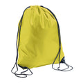 Gold - Front - SOLS Urban Gymsac Drawstring Bag