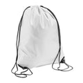 White - Front - SOLS Urban Gymsac Drawstring Bag