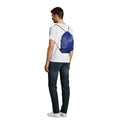 Royal Blue - Back - SOLS Urban Gymsac Drawstring Bag