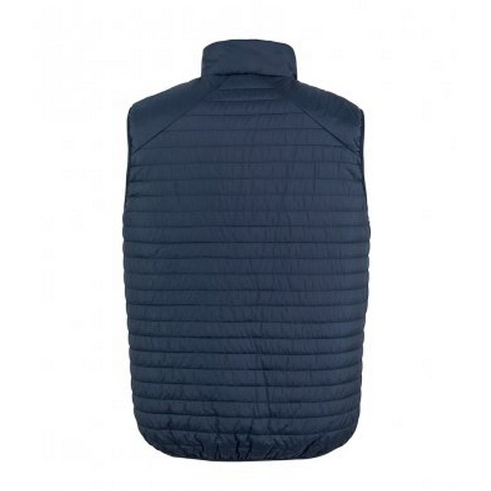 Navy-Lime Green - Back - Result Adults Unisex Thermoquilt Gilet