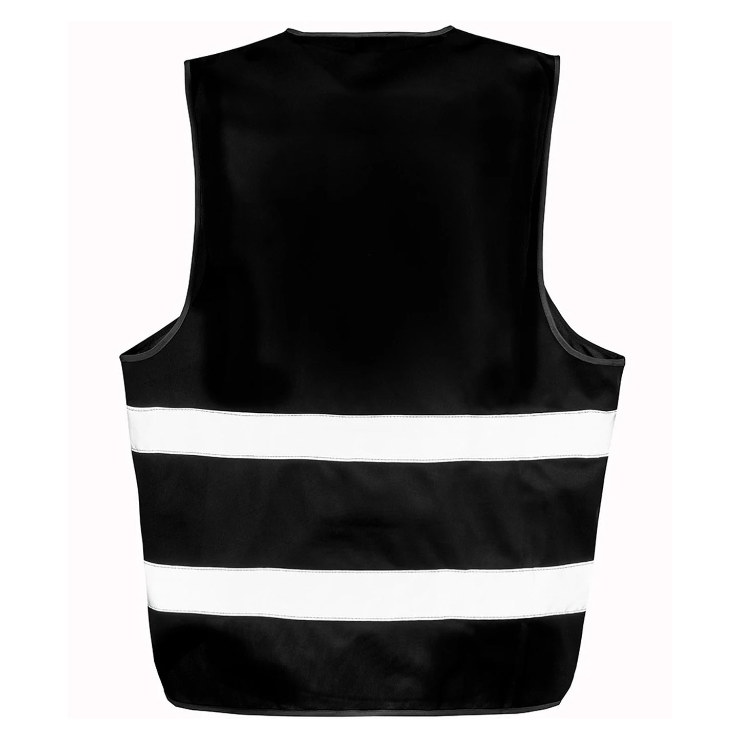 Black - Back - Result Adults Unisex Core Enhanced Vis Vest