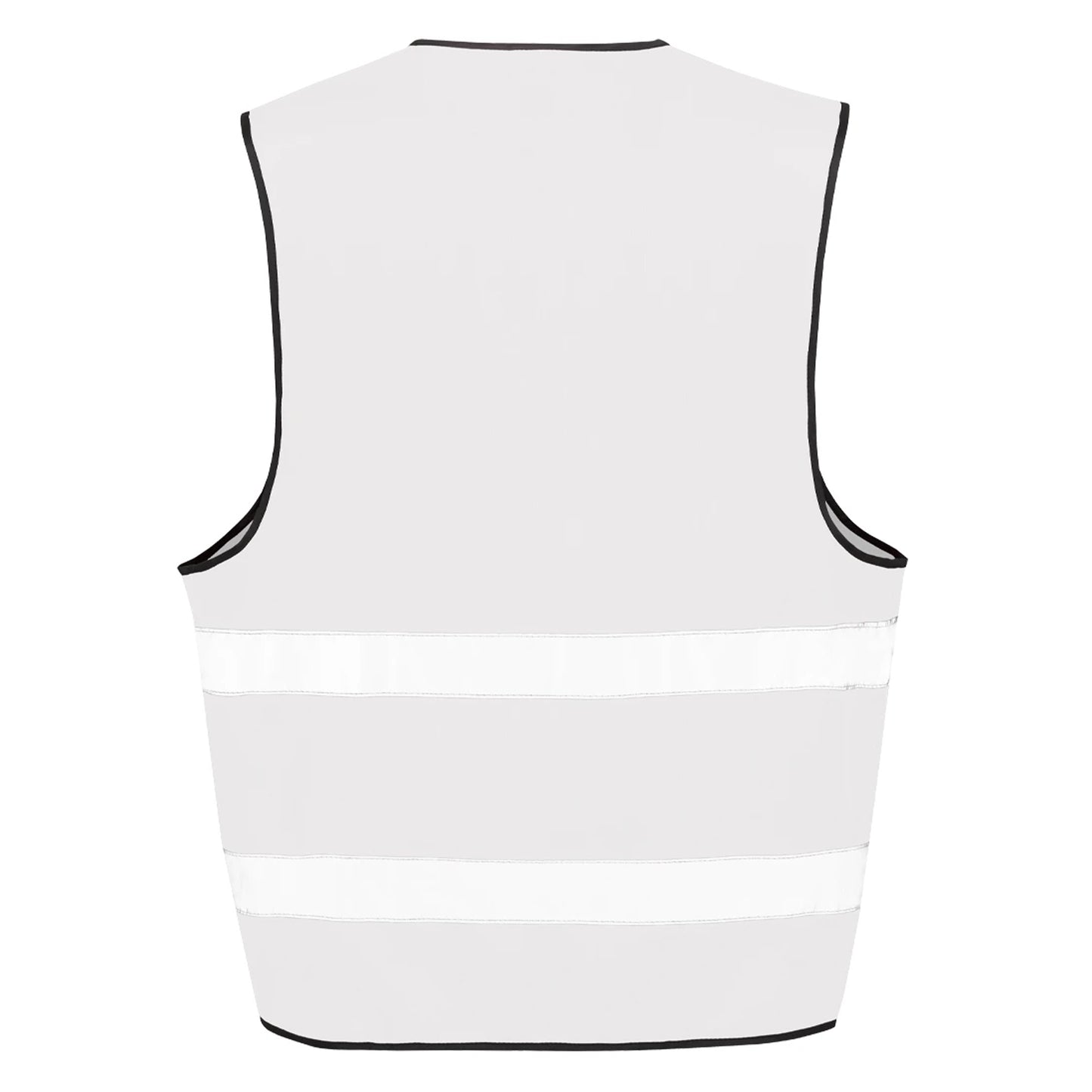 White - Back - Result Adults Unisex Core Enhanced Vis Vest