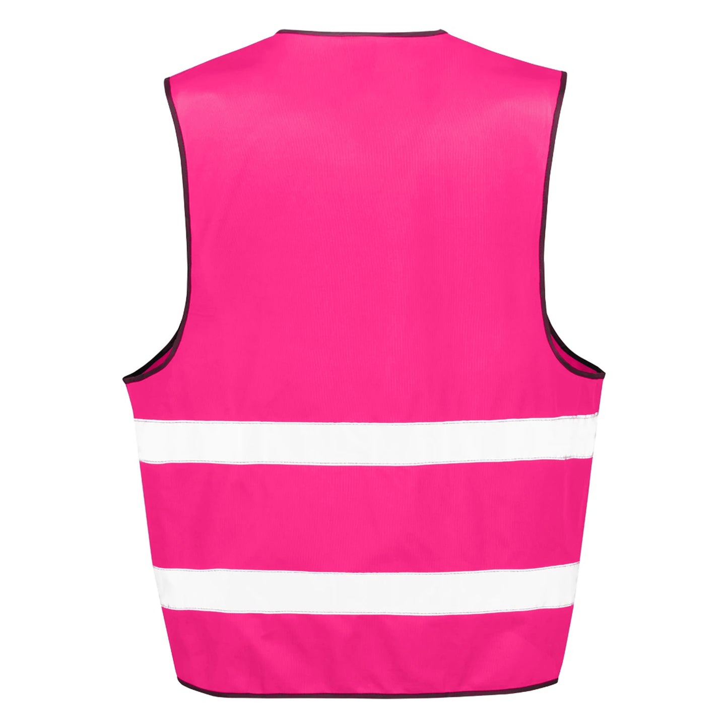 Fluorescent Pink - Back - Result Adults Unisex Core Enhanced Vis Vest