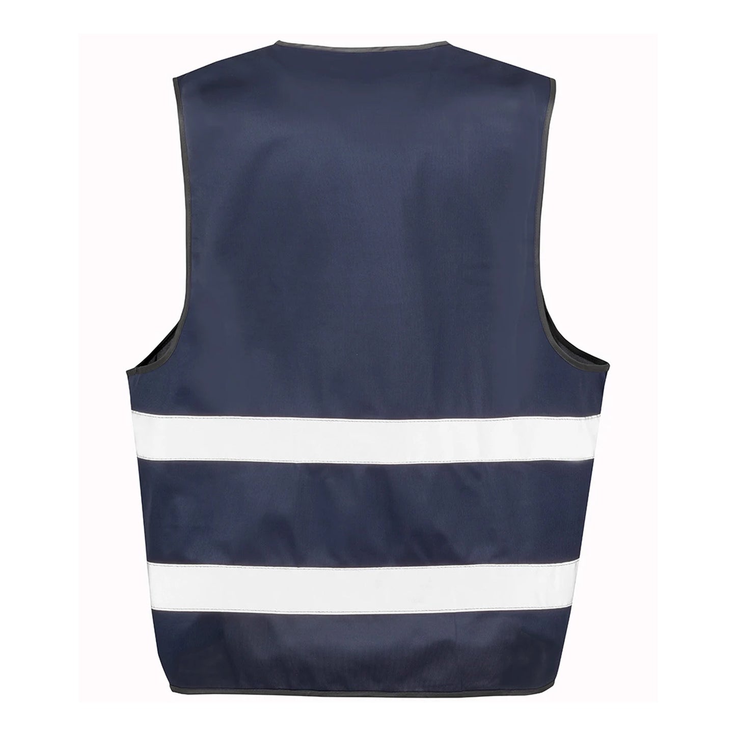 Navy - Back - Result Adults Unisex Core Enhanced Vis Vest