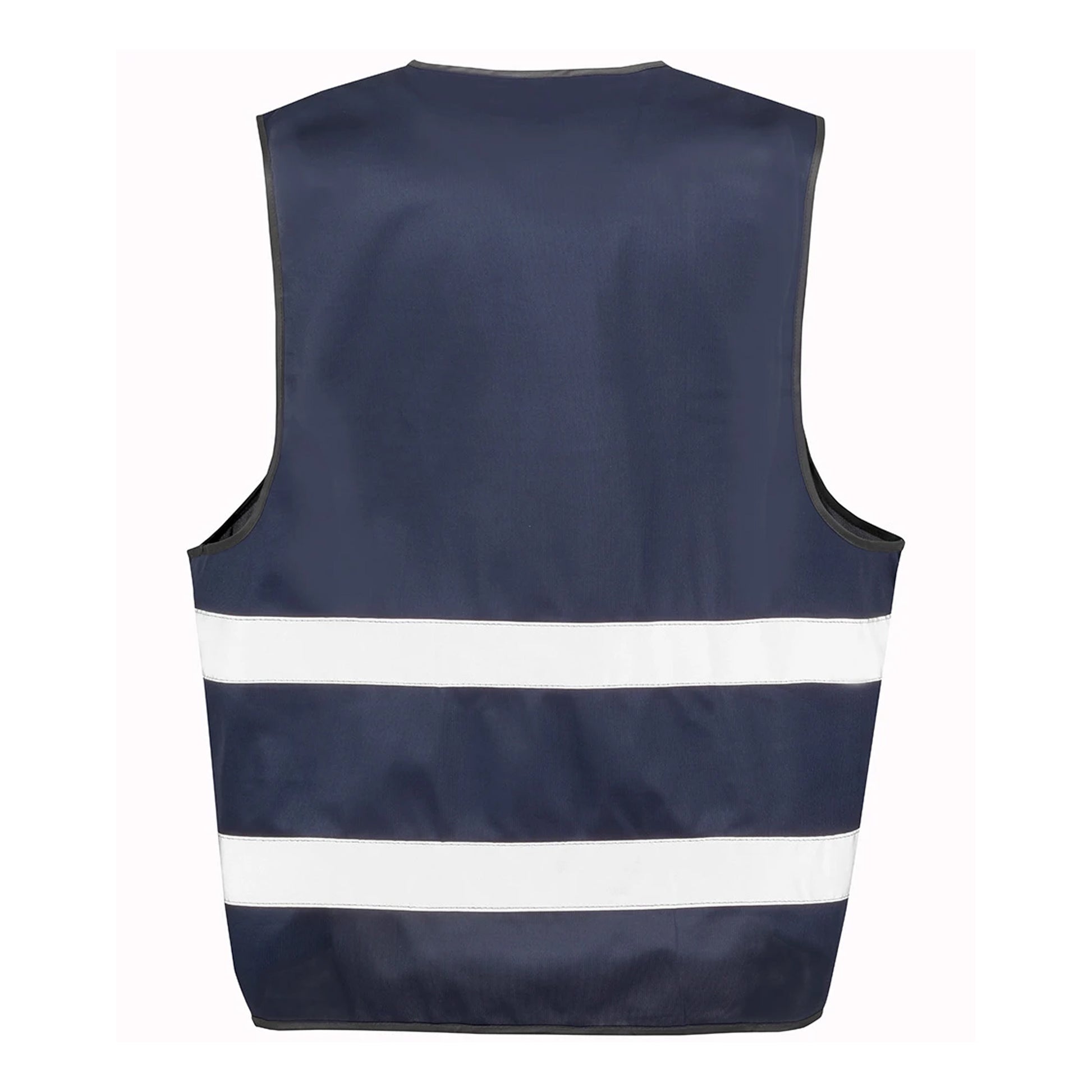 Navy - Back - Result Adults Unisex Core Enhanced Vis Vest