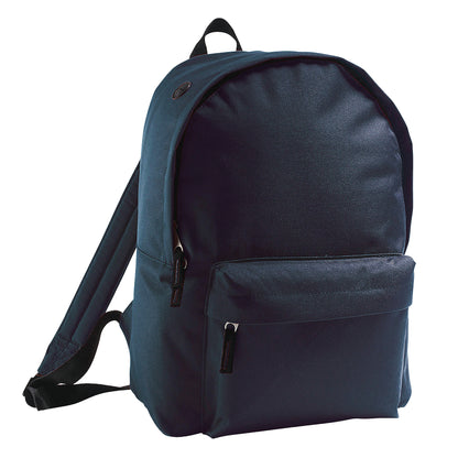French Navy - Front - SOLS Rider Backpack - Rucksack Bag
