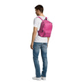 Fuchsia - Back - SOLS Rider Backpack - Rucksack Bag