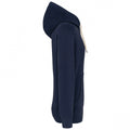 Vintage Navy - Side - Kariban Vintage Adults Unisex Hooded Sweatshirt