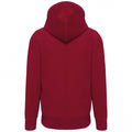 Vintage Dark Red - Back - Kariban Vintage Adults Unisex Hooded Sweatshirt