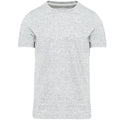 Ash Heather Grey - Front - Kariban Vintage Mens Short Sleeve T-Shirt