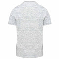 Ash Heather Grey - Back - Kariban Vintage Mens Short Sleeve T-Shirt