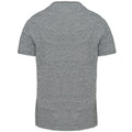 Slub Grey Heather - Back - Kariban Vintage Mens Short Sleeve T-Shirt