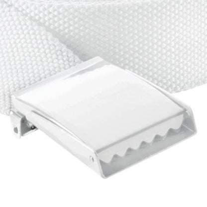 White - Back - K-UP Polyester Belt