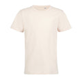 Creamy Pink - Front - SOLS Childrens-Kids Milo Organic Short Sleeve T-Shirt