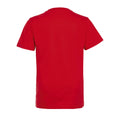 Red - Back - SOLS Childrens-Kids Milo Organic Short Sleeve T-Shirt