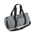 Pure Grey - Front - BagBase Recycled Barrel Bag