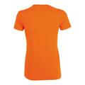 Orange - Back - SOLS Womens-Ladies Regent Short Sleeve T-Shirt