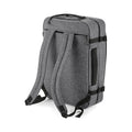 Grey Marl - Back - BagBase Escape Carry-On Backpack
