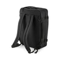 Black - Back - BagBase Escape Carry-On Backpack