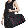 Black-Fuchsia - Back - Quadra Teamwear Locker Bag