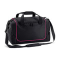 Black-Fuchsia - Front - Quadra Teamwear Locker Bag