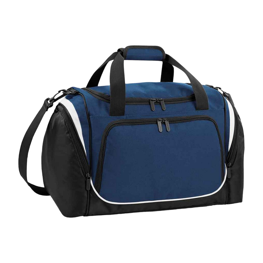 French Navy-White - Front - Quadra Pro Team Locker Bag