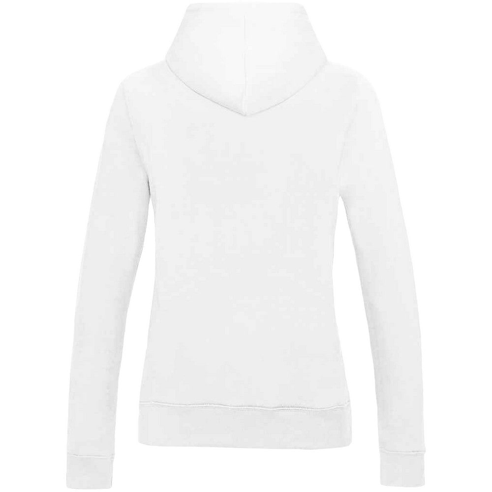 Arctic White - Back - AWDis Womens-Ladies Girlie College Hoodie