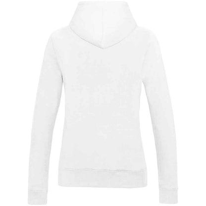 Arctic White - Back - AWDis Womens-Ladies Girlie College Hoodie