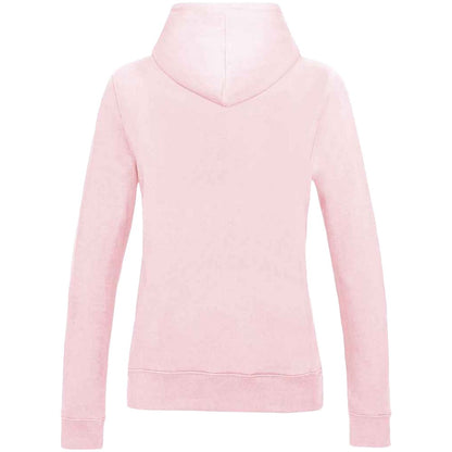 Baby Pink - Back - AWDis Womens-Ladies Girlie College Hoodie