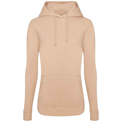 Nude - Front - AWDis Womens-Ladies Girlie College Hoodie