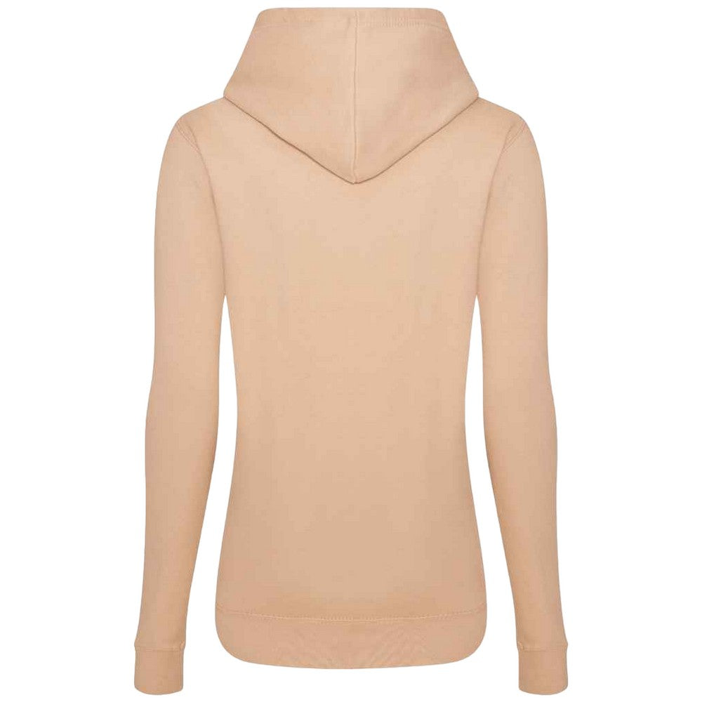 Nude - Back - AWDis Womens-Ladies Girlie College Hoodie
