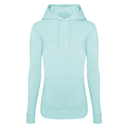 Peppermint - Front - AWDis Womens-Ladies Girlie College Hoodie