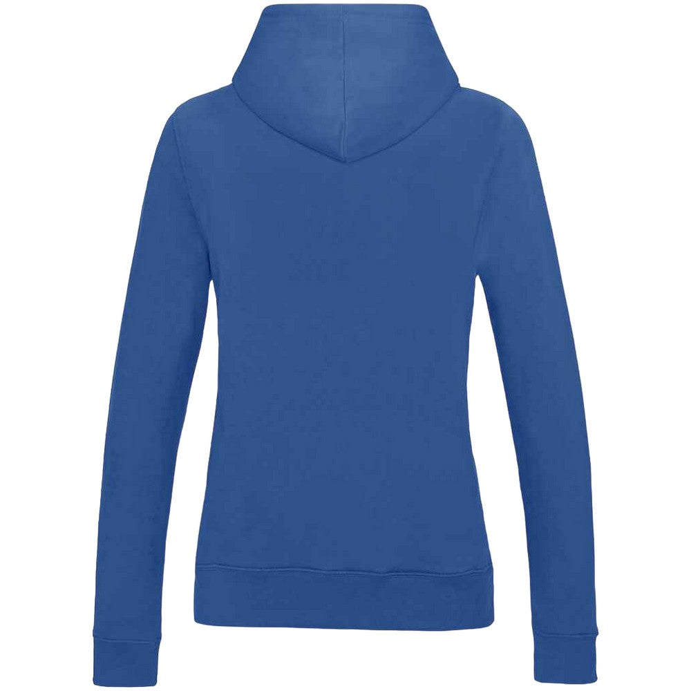 Royal Blue - Back - AWDis Womens-Ladies Girlie College Hoodie