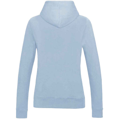 Sky Blue - Back - AWDis Womens-Ladies Girlie College Hoodie