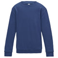 Royal Blue - Front - AWDis Just Hoods Childrens-Kids Sweatshirt
